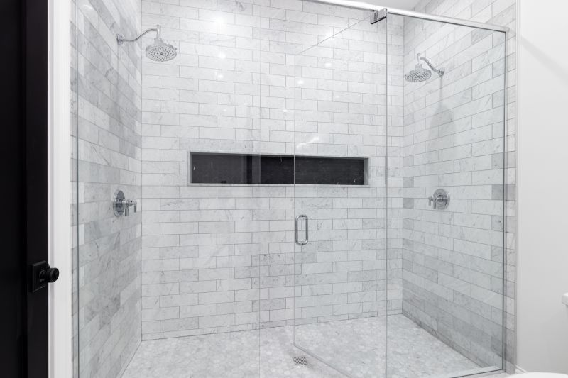 Shower with Multiple Showerheads